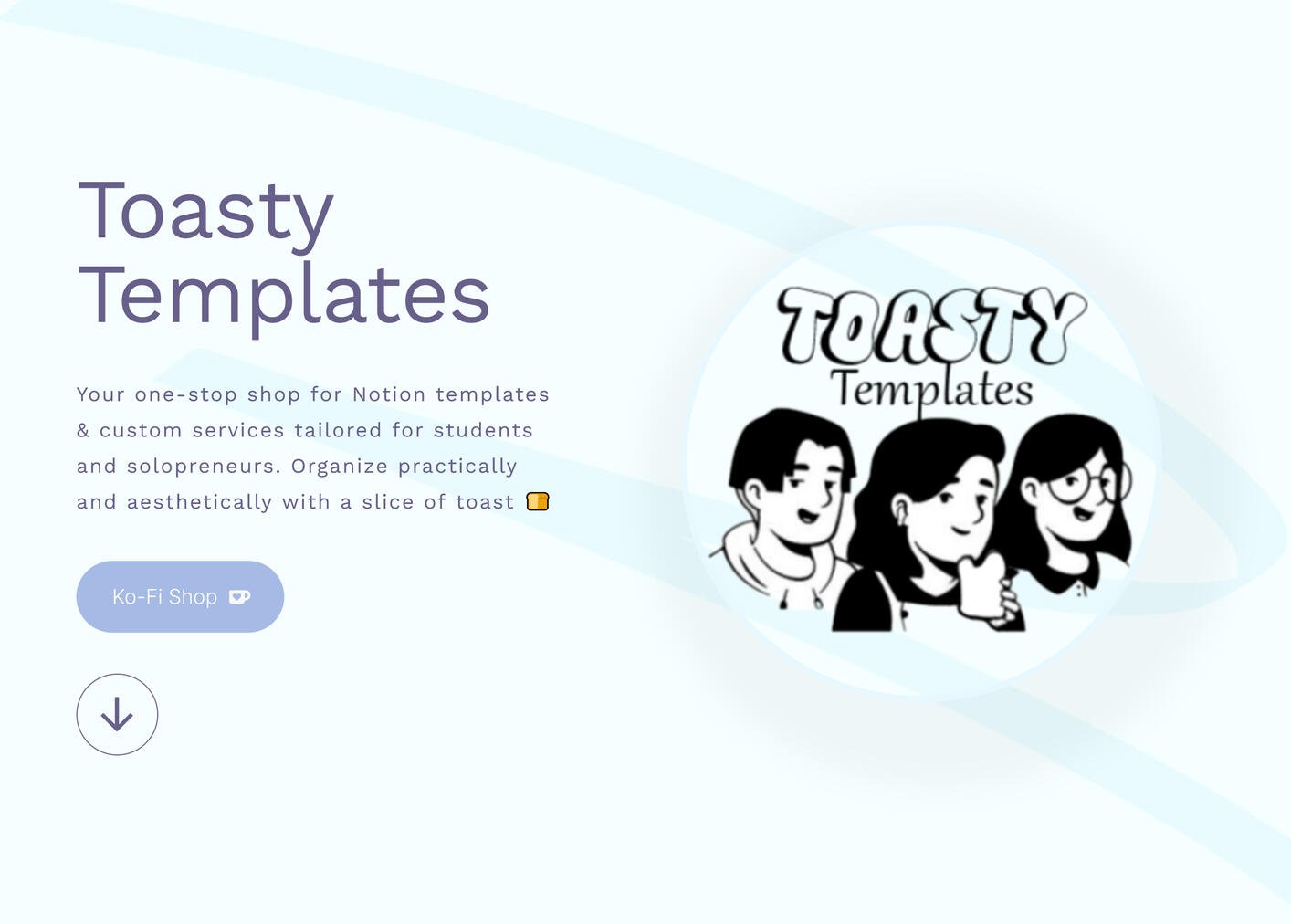 Toasty Templates minimalist